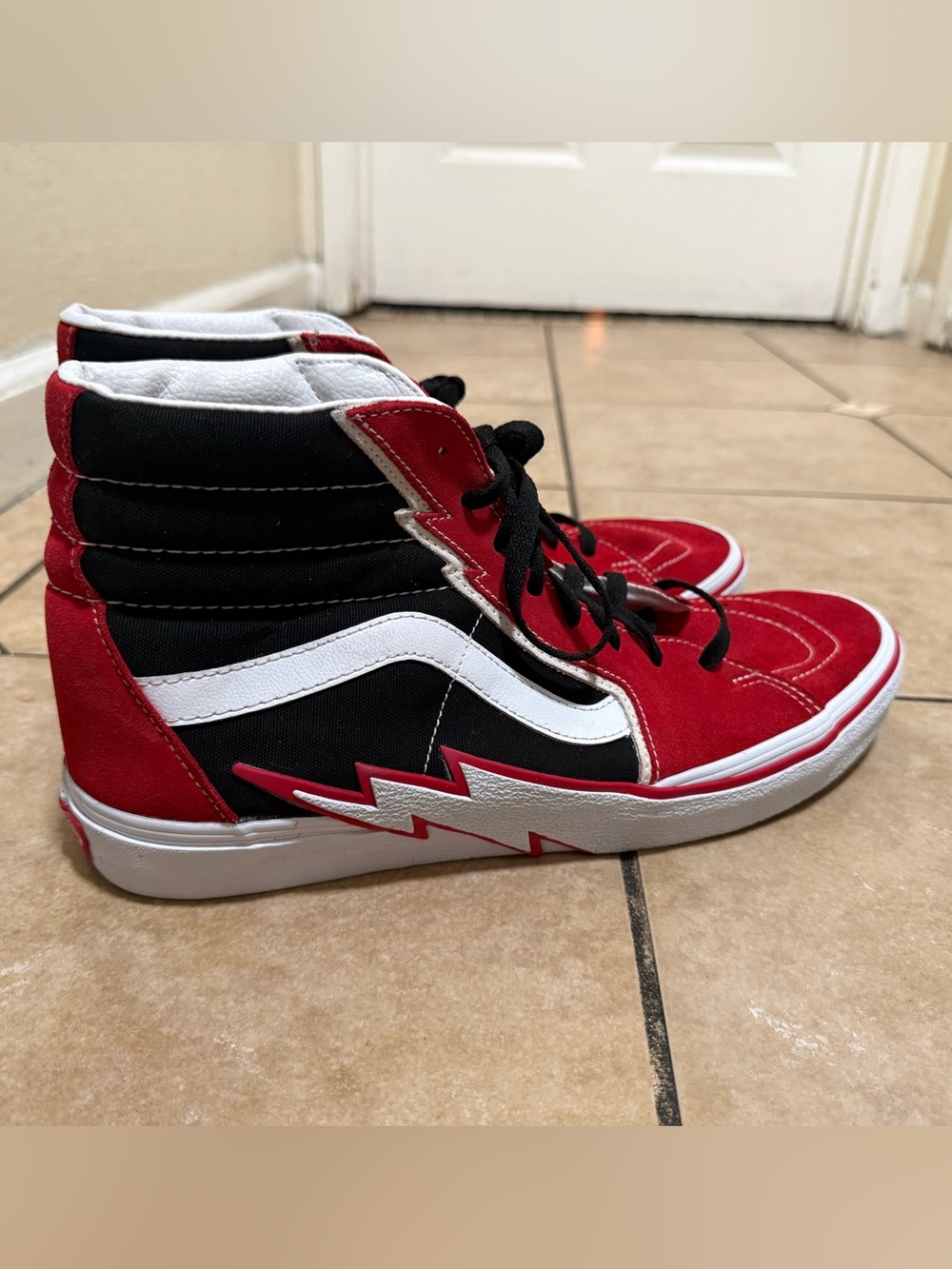 Men’s Vans Sk&-Hi Bolt 'Racing Red'